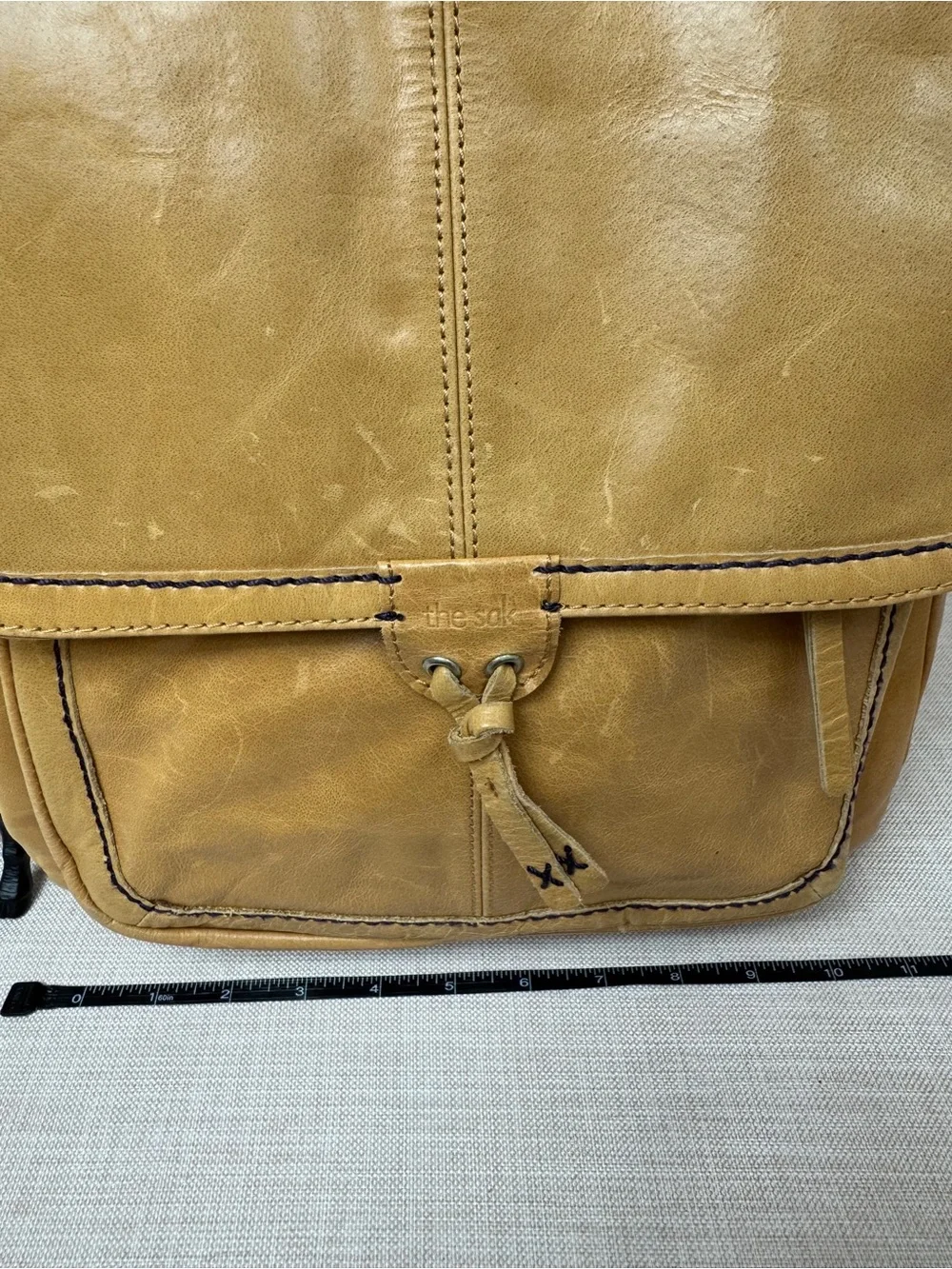 The Sak Ventura Convertible Leather Backpack Crossbody Bag